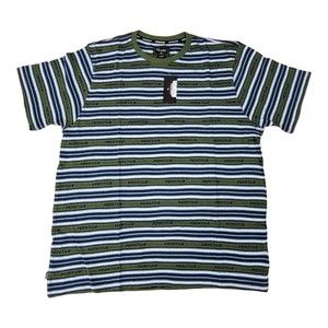Primitive Skateboard XL Size , T Shirt Multicolor , Striped Logo Tee